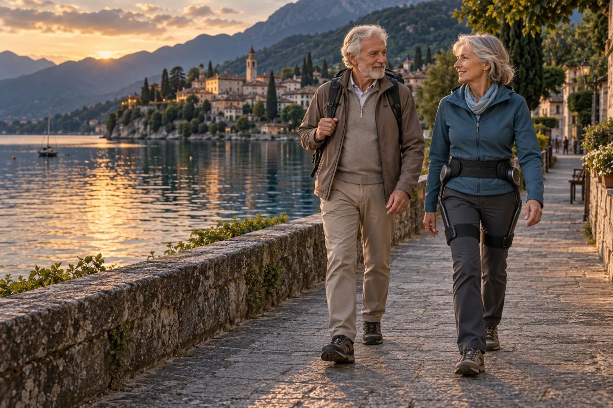 Exosquelette senior : marcher loin, randonner et voyager à son rythme - EXOSTARS Image