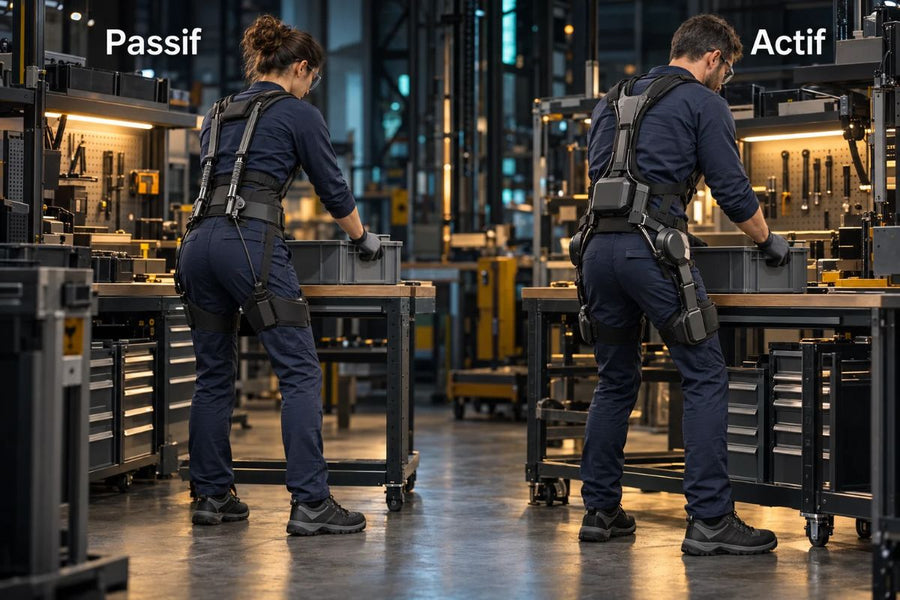 SuitX Back Air ou Back Volton : exosquelette dorsal passif ou actif ? - EXOSTARS